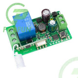 315MHZ 433MHz DC 12V 220V 10A 1CH 1 Way Ch Channel Wireless RF Remote Control Board Transmitter Receiver Relay Switch Module