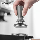 1pc, 304 Stainless Steel Coffee Tamper - Balanced Force 30 Lbs, Flat Bottom, Elastic Constant Force Filling Machine