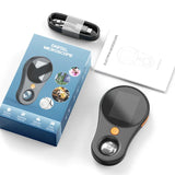 2inch Handheld Digital 1080P 500X Video Coin Microscope with Magnifying Glass 8 LEDs for Electronics Coins Repairs