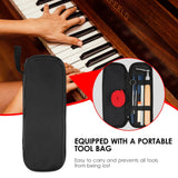 10/16PCS Piano Kit Professional Long Handle Tuning Wrench Rubber Mutes Temperament Felt Strip Fork