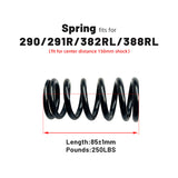 Taiwan EXA 290 291R DNM DV-22&DV-22AR Scooter bicycle rear absorber special spring 85mm length fits for 150mm shock