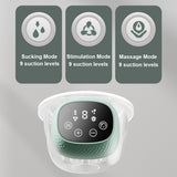 Wearable Electric Breast Pump for Breastfeeding Hands Free 3 Modes 9 Suction Levels Low Noise 150ml Storage Capacity