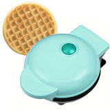 1pc Mini Waffle Maker Machine, Nonstick Waffle Iron For Kids Pancakes, Waffles, Paninis, Breakfast, Lunch, Snack, Household Cooking Machine