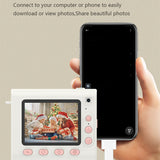 Kids Children Camera Instant Digital Cameras With Print Paper 2.8 IPS Screen