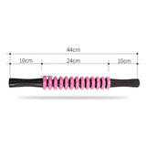 hand-held fascia muscle relaxation roller rolling leg yoga fiess supplies gear massage stick