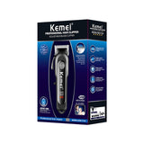 Kemei km-1132 Usb Fast Charging Lcd Power Display High Power Salon Professional Electric Hair Clipper