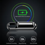 Digital Smart Audio Recorder Keychain Sound Pen Noise Reduction MP3 Music Player Mini Voice Recording