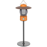 Retro Hanging Lamp Portable Camping Lamp Outdoor Hanging Tent Lamp Flashlight Multifunctional Rechargeable Lighting