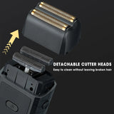2024 New RESUXI WD-718 Electric Rechargeable Shaving hine for Men Shaver Razor Beard Hair Trimmer