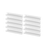 10Pcs Transparent Acrylic Shelf Stand Wall Mounted Record Holder for Vinyl Album Display Storage Rack
