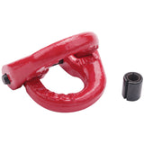 G80 Alloy Steel Hammerlock Coupling Link Connecting Link, 5/16Inch, 4 Pack, Red, 4400 Lbs Load Limit