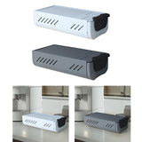 Espresso Knock Drawer,Dump Bin,Non Slip,Coffee Knocker Drawer,Coffee Ground Container for Kitchen Bar Coffee Shop Home