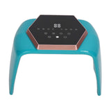 LED Photon Light Skin Rejuvenation Machine 7 Colors Moisturizing Spray Folding Photon Treatment Machine 100240V US Plug