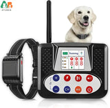 2-in-1 Wireless Dog Training Collar - Electric Fence and Waterproof IPX6.