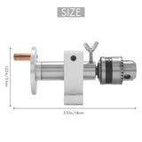 Live Center Head With Chuck Diy Accessories For Mini Lathe hine Revoing Centre Woodworking Tool