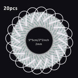 10-50pcs Reusable Seldhesive Electrode Pads Gel for Muscle Stimulation Device Accessories Massage Patch