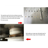 Hand-cranked automatic Food Material Portable Manual Twisting Sausage Knotting Tying Binding Linker hine