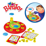 Hot BinGo Spinning Plate Toy Response Fun Parent Child Interactive Memory Game