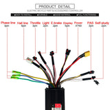 Electric Bicycle 24V 36V 48V 30A 3 Model Sinewave Controller S866 LCD Display for 350W 500W 750W 1000W Ebike