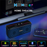 H96MAX M7 Android 13 Smart TV Rockchip RK3528 4GB RAM 32GB ROM BT5.1 Speaker 5G WiFi 8K HD Media Player Set Top Box