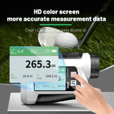 600M - 1500M Laser Rangefinder Monocular Telescope for Golf Hunting Range Finder Distance Meter with Slope Correction Flag Lock