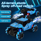 Rotating Drift Music Light Charging Remote Control 4WD Off road Climbing Children's Electric Toy Car