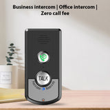 2 Pack Intercoms for Bidirectional Home Wireless Voice Interphone - Elderly Caller to Room