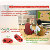 Wireless Dual 8-bit Game Console, Handheld Game Console, Classic Retro Mini TV Game Console