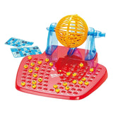 Lotto Game Traditional Educational Games Set with Cage Bingo hine Toy for Birthday Bar Party Festivals Kids