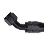 AN4/AN6/AN8/AN10 Straight 0°/45°/90°/180° Degree Aluminum Swivel Hose End Fitting Adapter Oil Fuel e NPT PLUG Wholesale