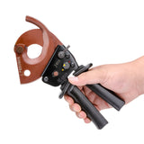 J40A Ratchet Cable Cutter Ratcheting Wire Cutting Hand Tool For Copper Aluminum Cables Cutting Max 300mm² Cu/Alu Cable