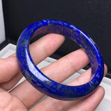 Natural Raw Ore Blue Gold Bracelet