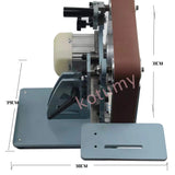 Vertical And Horizontal Dual Use Electric Belt Sander 110V/220V Multifunctional Polishing Grinding hine Cutter Edges Sharpene