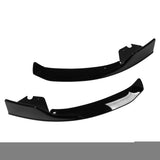 Front Bumper Lip Side Splitter Kits B Style Scratch Proof Front Bumper Lip Trim Splitter for Car