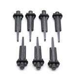 7PCS Industrial Grade Stone Splitter Metal Plug Wedges And Feathers Shims Wedge Metal Rock Splitter Manual Stone Splitting Tool