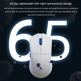 Darmoshark M3 Gaming Mouse - 4K, Wireless BT5.0 & Wired Tri-Mode, Rechargeable, 26000DPI PAM3395 Optical, E-sports for Computer
