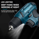 8V Electric Screwdriver Cordless Portable Drill Rechargeable Lithium Battery Mini Driver Household Power Tools