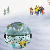 41 Inch Tube Toy For Kids And Adults Winter Iatable Sled Outdoor Snow Toys