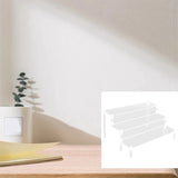 Stand 3 Layers Clear Acrylic Stands For Display Cupcakes Desserts Collectibles
