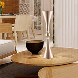 Trumpet Shape Metal Vase Table Centerpiece Party Road Lead High Flower Stand For Wedding Decor