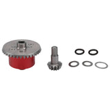 Metal Case 37T Input Gear 13T for ARRMA 1/10 Kraton Senton Big Rock Granite Outcast Upgrades Parts,1