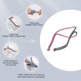 Headgear Replacement For Resmed Airfit P10 Nasal Pillow CPAP Mask Elastic Straps & Adjustment Clips