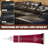 Gel Restore Lustre DIY Vinyl Repair Kit Leather Complementary Refurbish Paste for Sofa Furniture Jacket