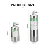 1/2L Aquarium system Stainless Steel CO2 Cyder Generator System Carbon Dioxide Reactor Kit For Plant Fish
