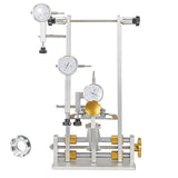 Truing Stand Bike Wheel Alignment with Dial Gauge for Quick Release and Thru-Axle Bicycle Repair Tool