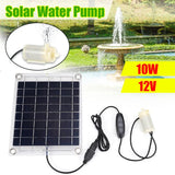 12V 10W Water Garden Decoration Mini Solar Panel Pump Watering System with Adjustment Switch Kits for Fish Tank
