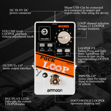 POCK LOOP Looper Guitar Effect Pedal - 11 Loopers, Max. 330mins Recording Time, Supports 1/2 & 2X Speed Playback, Reverse Functions