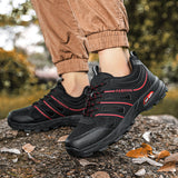 New Outdoor Hiking Anti slip Breathable Mesh Lightweight Mountaineering Durable and Odorous Soft Bottom Comfortable Sports Shoes for Men