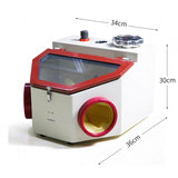 High Quality Twin-Pen Unit Dental Lab Metal Sandblast Electric Sand Blasting hine Sandblaster Pens