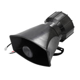 7-Tone Horn Mic PA System Warning Amplifier Hooter 12V 80W 200dB Speaker Car Siren